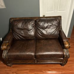 Leather Couch 