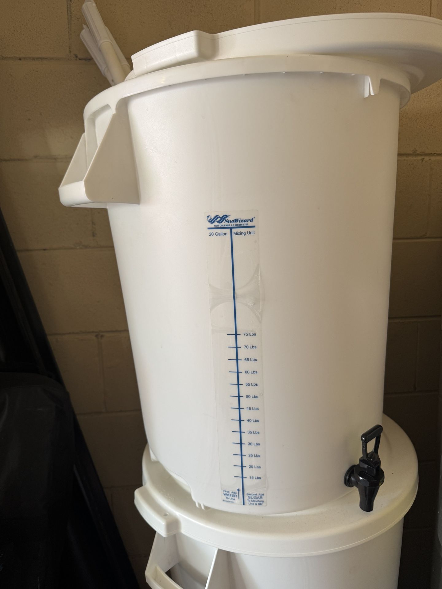 20 GL Mixing Container