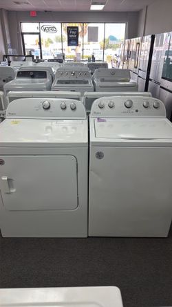 Whirlpool washer and dryer set