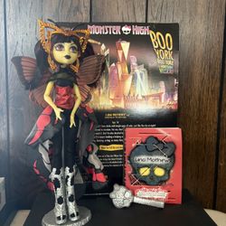 Luna Mothews Monster High Doll 