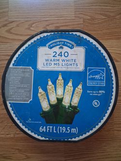 64 ft. Christmas 240 LED light