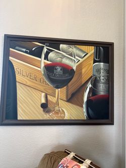 Framed Silver  Oak framed picture