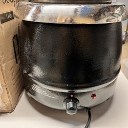 Avantco 11QT Black Soup Kettle Warmer