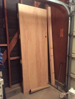 Fire rated door