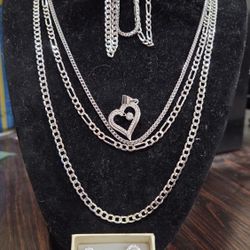 Sterling Silver 925 Moissanite 6 Piece Set