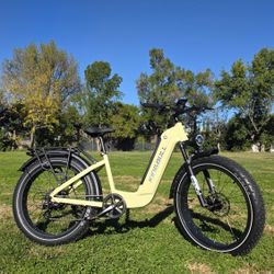 Electric Bike Step Thru PREMIUM WITH BAFANG MOTOR