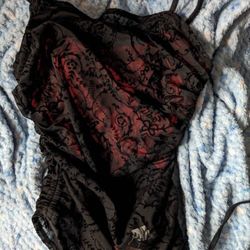 Drawstring Lacy Shirt