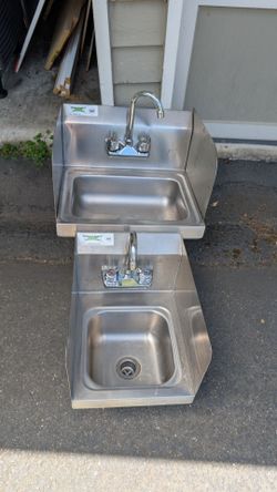 Regency Stainless Steel Hand Sinks