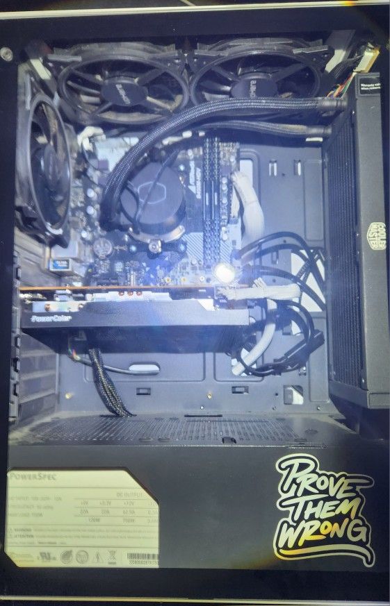 Custom White Gaming Pc