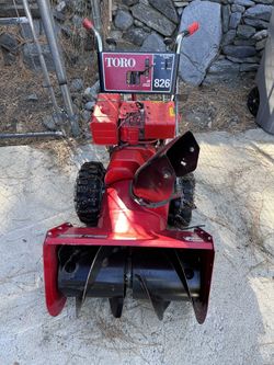 Toro 826 Snowblower