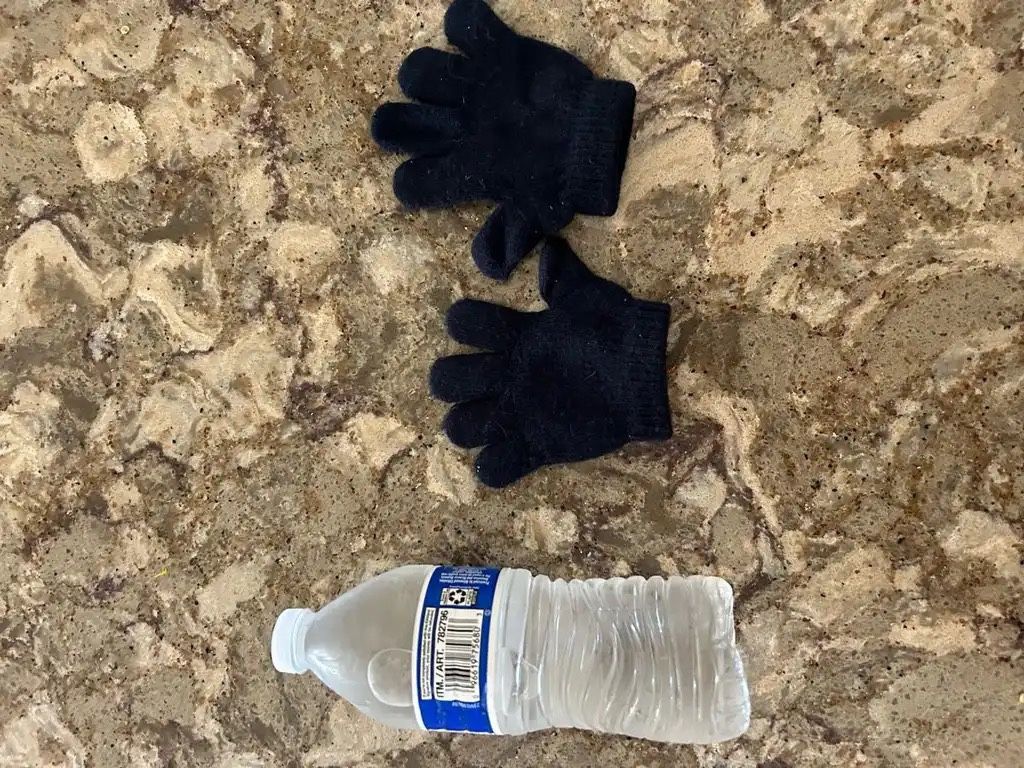 2 Sets Of Toddler Gloves - Stretchy: Will Fit Most Toddlers