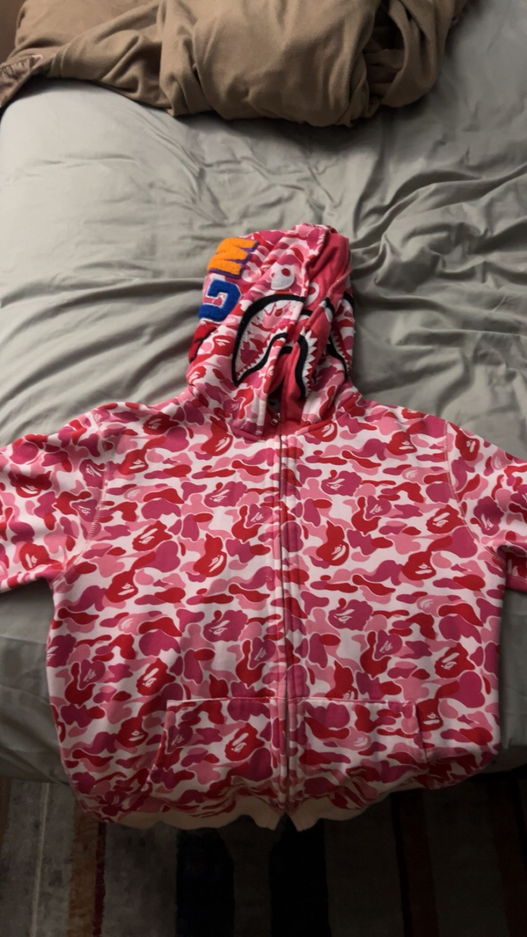 Pink Bape ABC Camo Full Zip