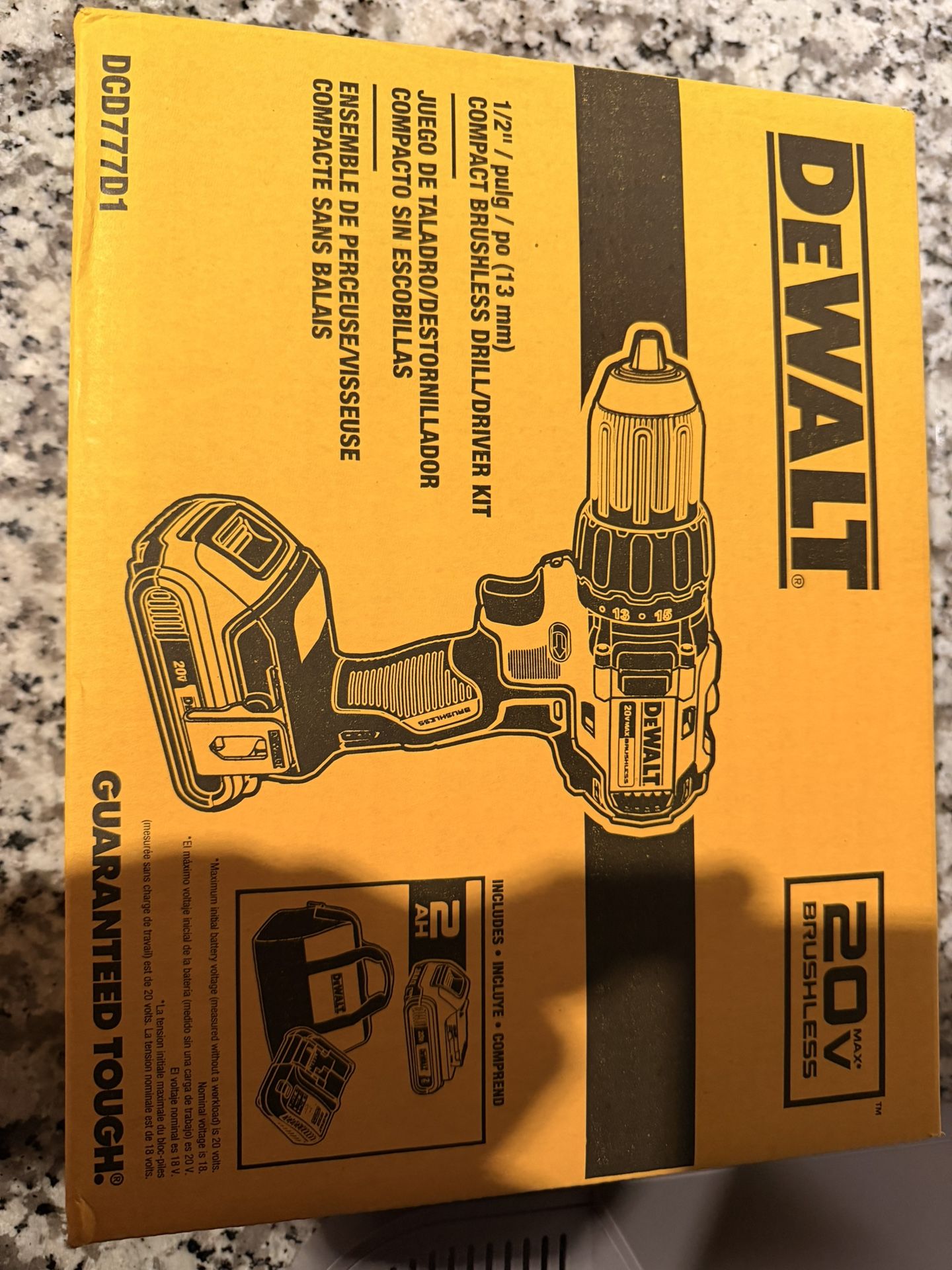 DEWALT 20V Brushless Drill