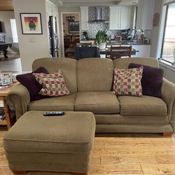 Couch, Ottoman And Chairs