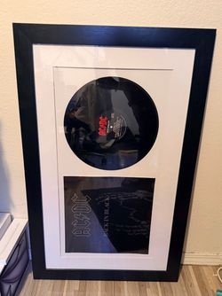 AC/DC picture wall frame