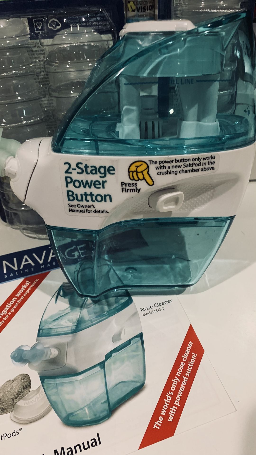 Navage Nasal Care Nose Cleaner And Salt pods