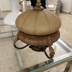 Ceiling Lamp, two Lightbulbs, Good Condition