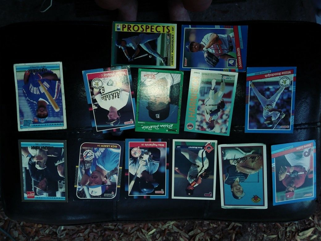 80's and 90's baseball cards