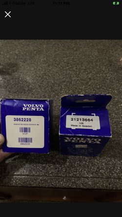 Impeller And Oil Filter for a boat