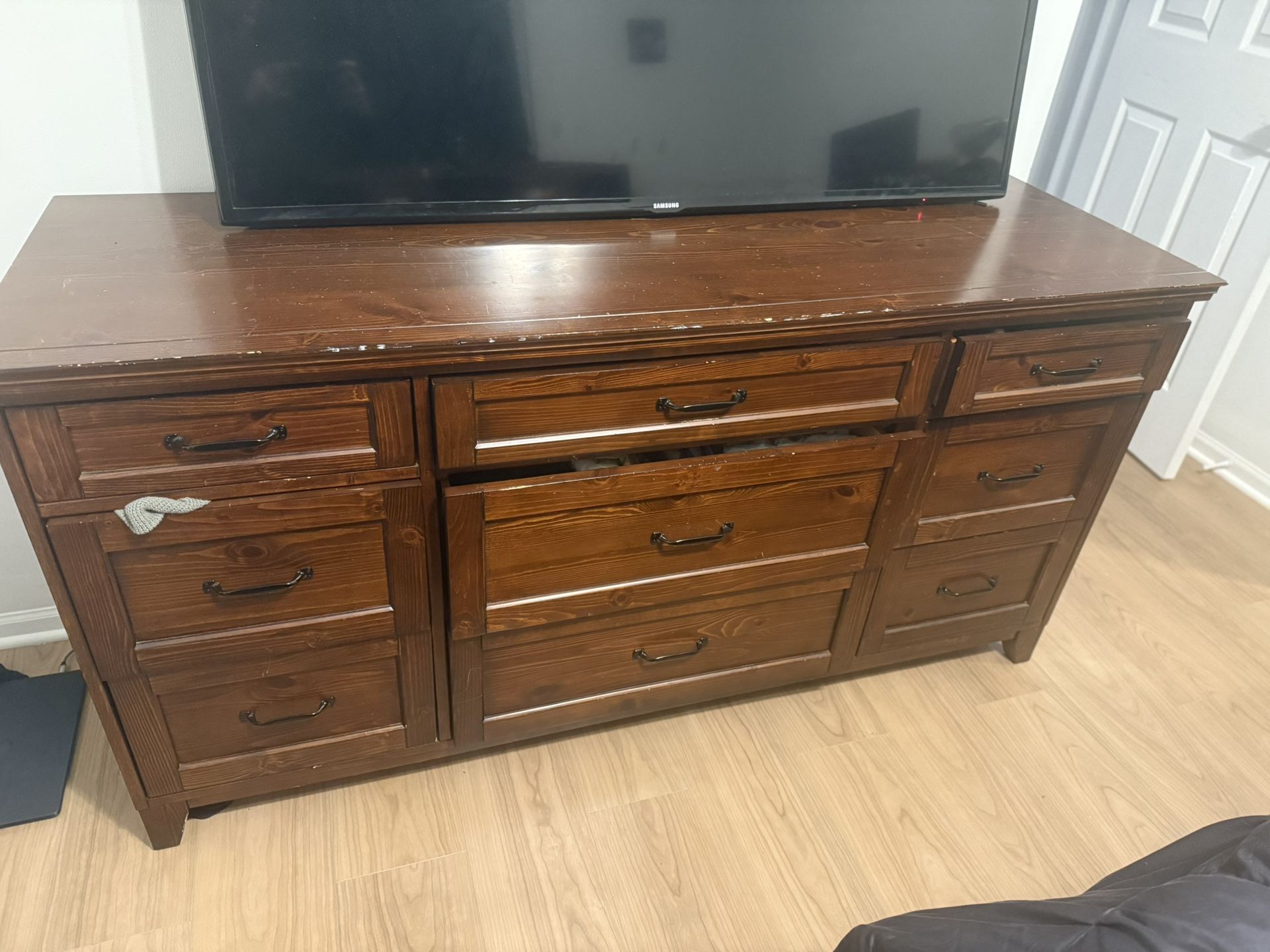 Large Wooden Dresser