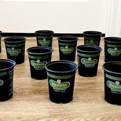 17 small indoor/outdoor planter/pot for fake/real plants.Comes from clean and well maintained home  Plastic make.  Can be used for small saplings n sm