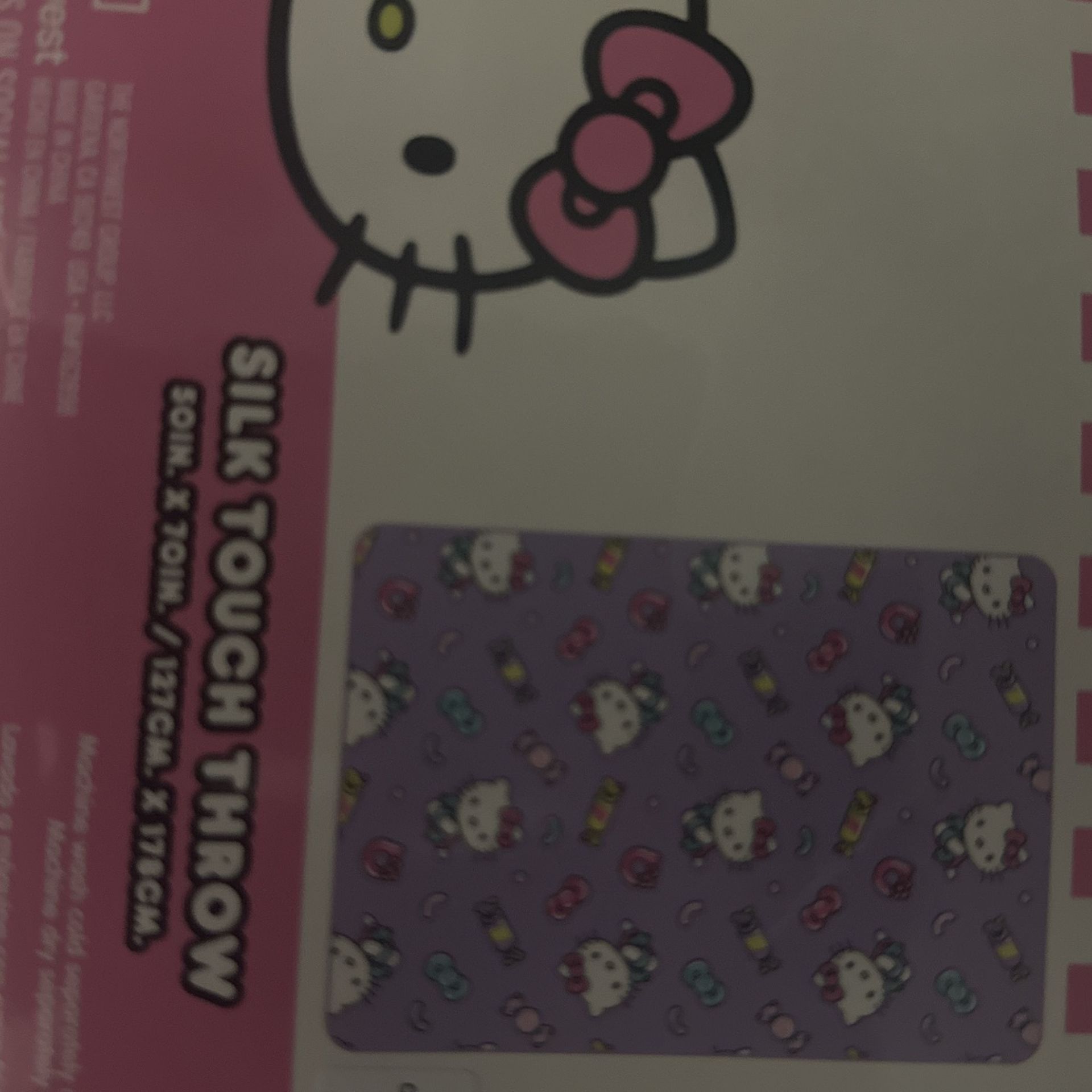 Hello Kitty Throw Blanket