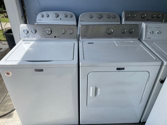 Maytag washer and dryer