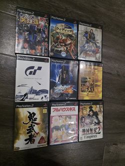Playstation PS2 PS1 PS3 XBOX Nintendo Wii Gamecube Nintendo Ds Japanese Video Games Lot