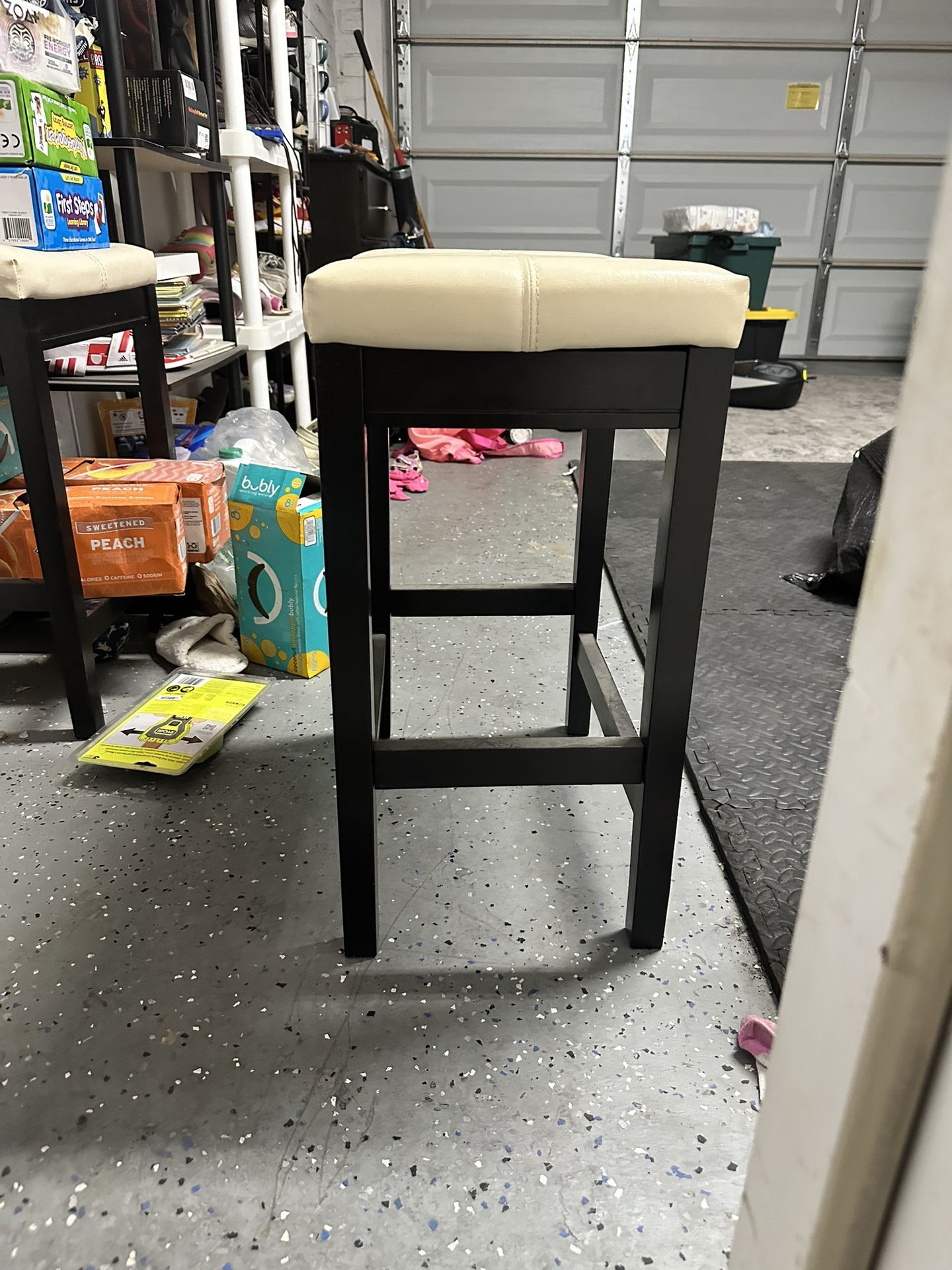 Small Bar Stools - Cushioned