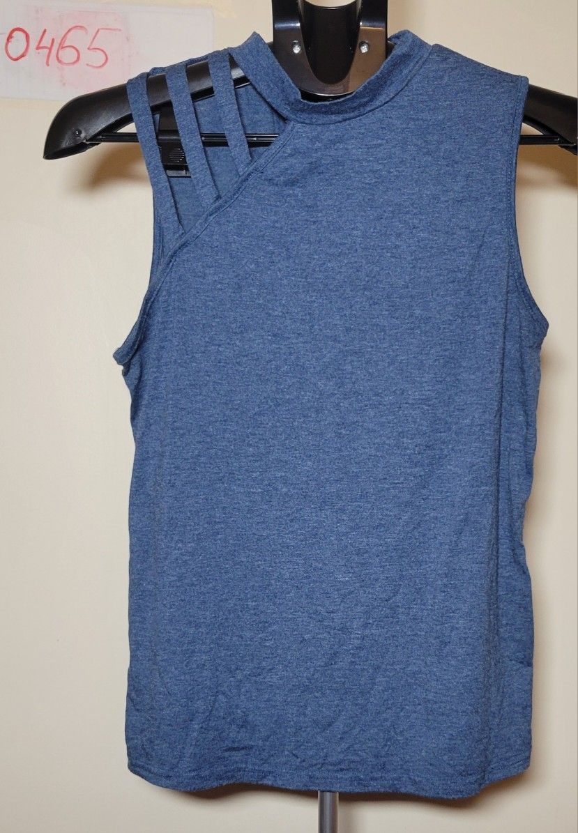 Shein Blue Tank Top - Size S (0465)