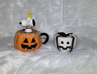 Rae Dunn Snoopy Measuring Cups And Mug 