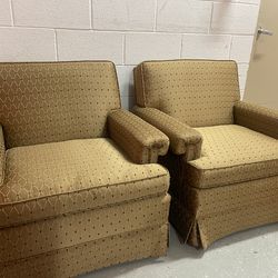 Vintage Lounge Chairs (pair)