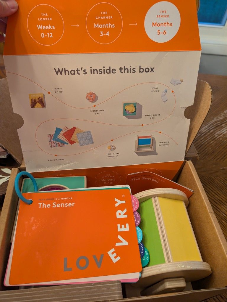 Lovevery the Senser Play Kit 5-6 Months