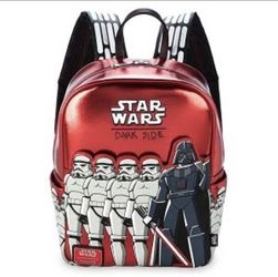 Star Wars Dark Side Loungefly Disney Mini Backpack Star Wars Artist Series D23