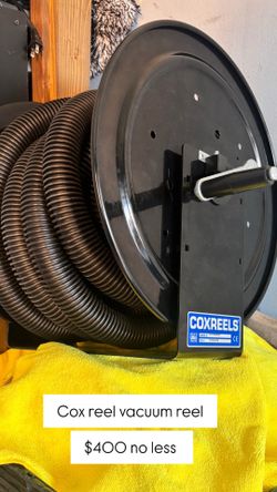 Cox reel vacuum reel
