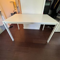 White Dining Table/ Desk 
