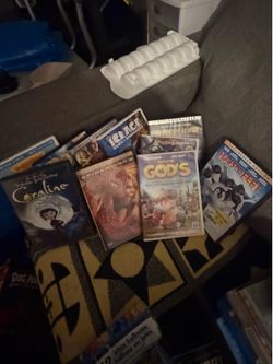 assortment of dvd movies
