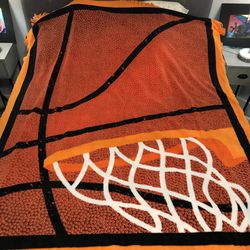 60”x72” Basketball Fleece Blanket