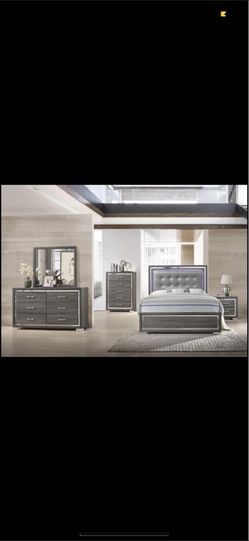 Brand New Complete Bedroom set With Orthopedic Mattress For $1199 financing available no credit check 40$ down🌈🌈