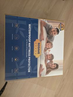 Brand New - 100% Waterproof Queen Mattress Protector