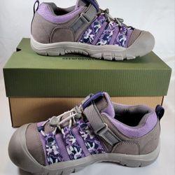 Keen Newport H2 Youth Size 5 Shoes Chalk Violet Water Resistant Drizzle Purple