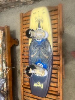 Wakeboard and Bindings