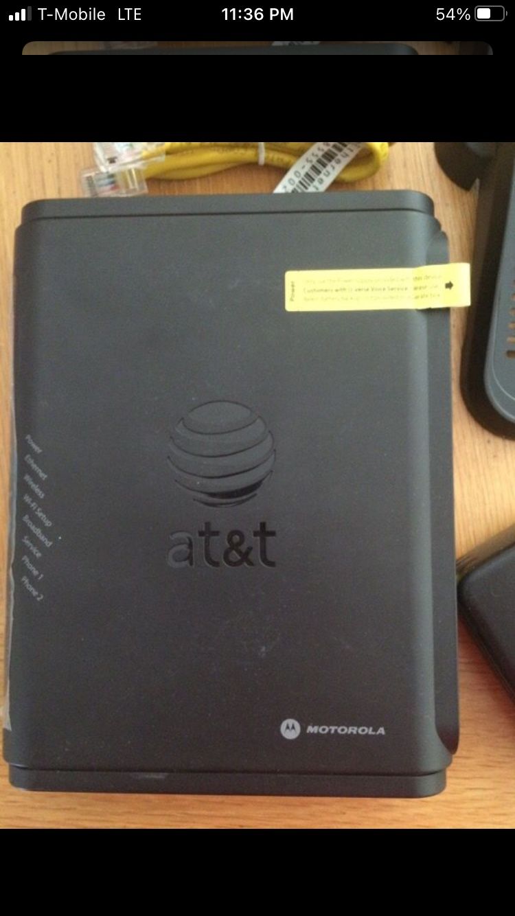 Motorola wifi router