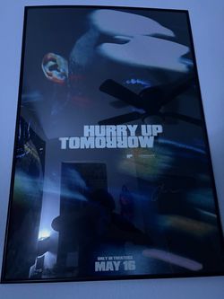 The Weeknd Signed Movie Poster