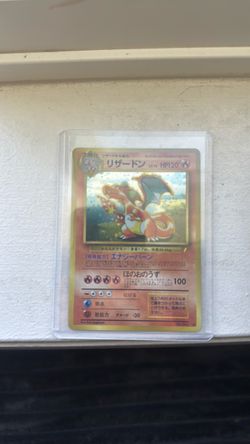 Japanese Charizard from 1999