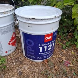 GAF TPO Adhesive Asking 200 For Both Or Make A Offer 
