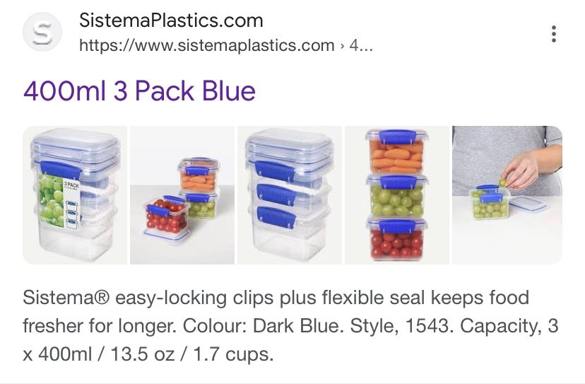 Sistema  NEW Food Container Food Storage Jewelry Storage Lego Storage  