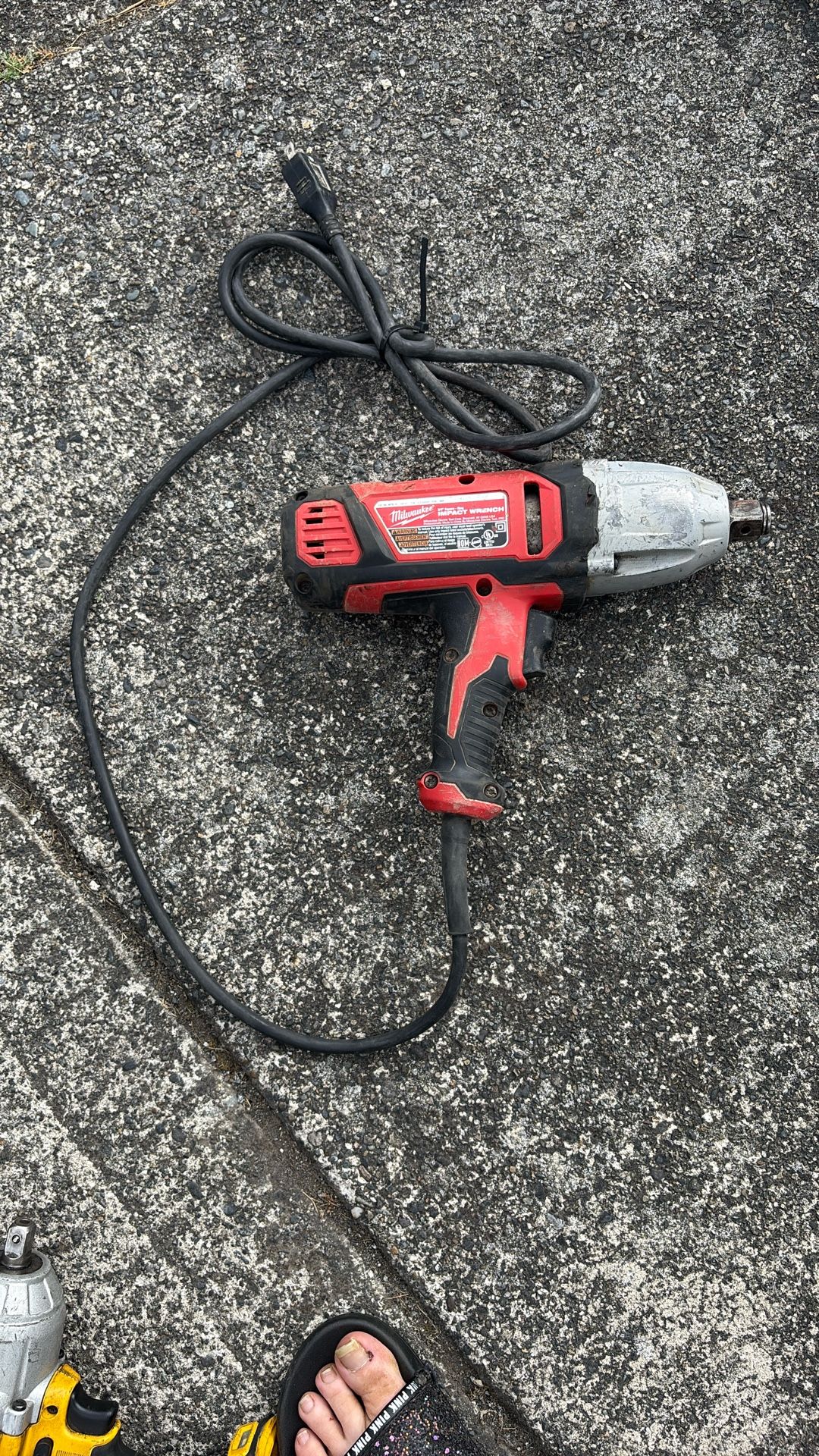 Milwaukee 3/4 In.² Ring Impact Wrench Corded