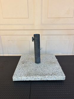 33lbs Gray Granite Umbrella Base