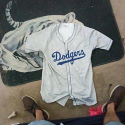 L.A. Dodgers. Jackie Robinson Jersey. XL 